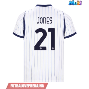 Lacne Muži Futbalové dres Inter Milan Curtis Jones #21 2026-27 Krátky Rukáv - Preč